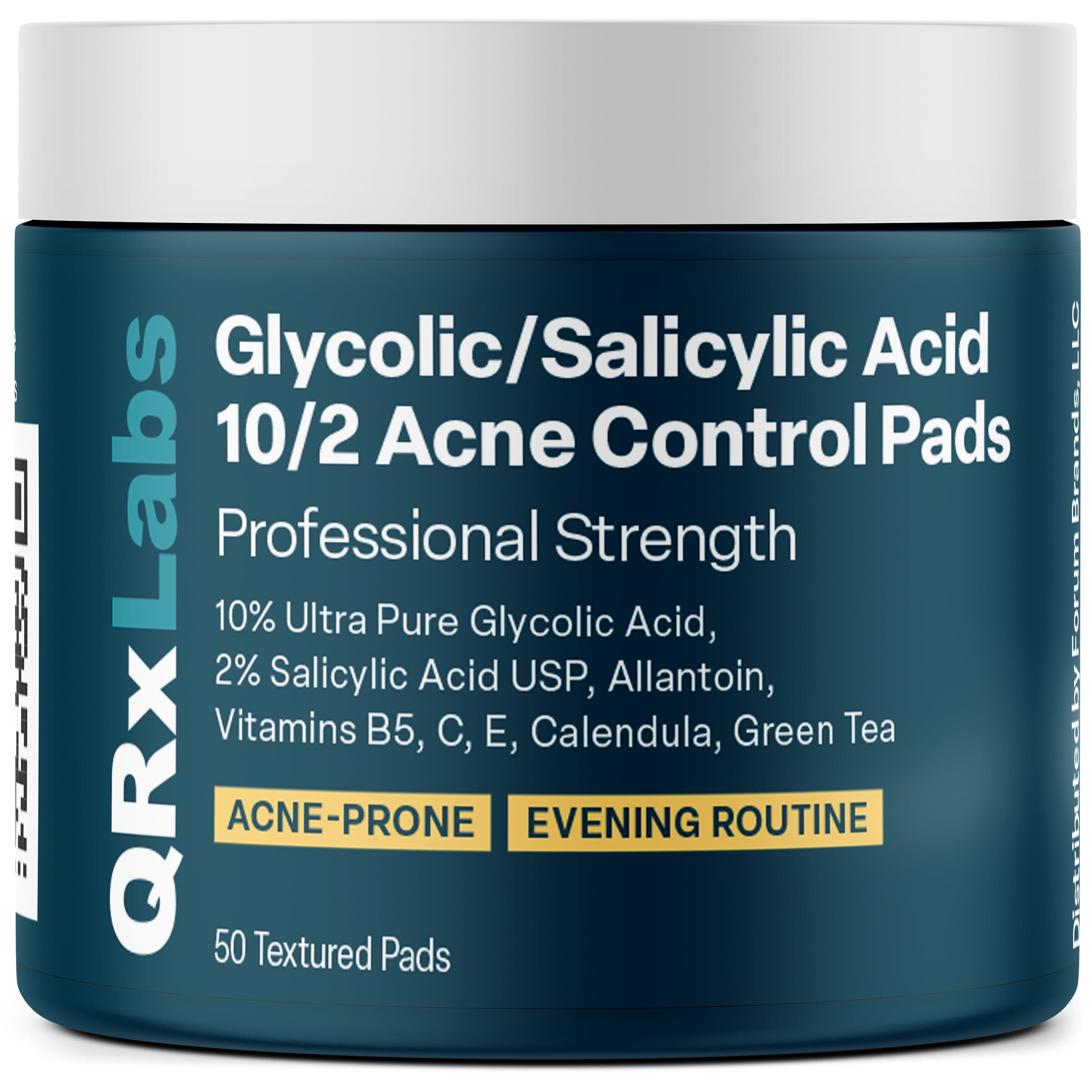 Glycolic/Salicylic Acid 10/2 Acne Control Pads - 2PK