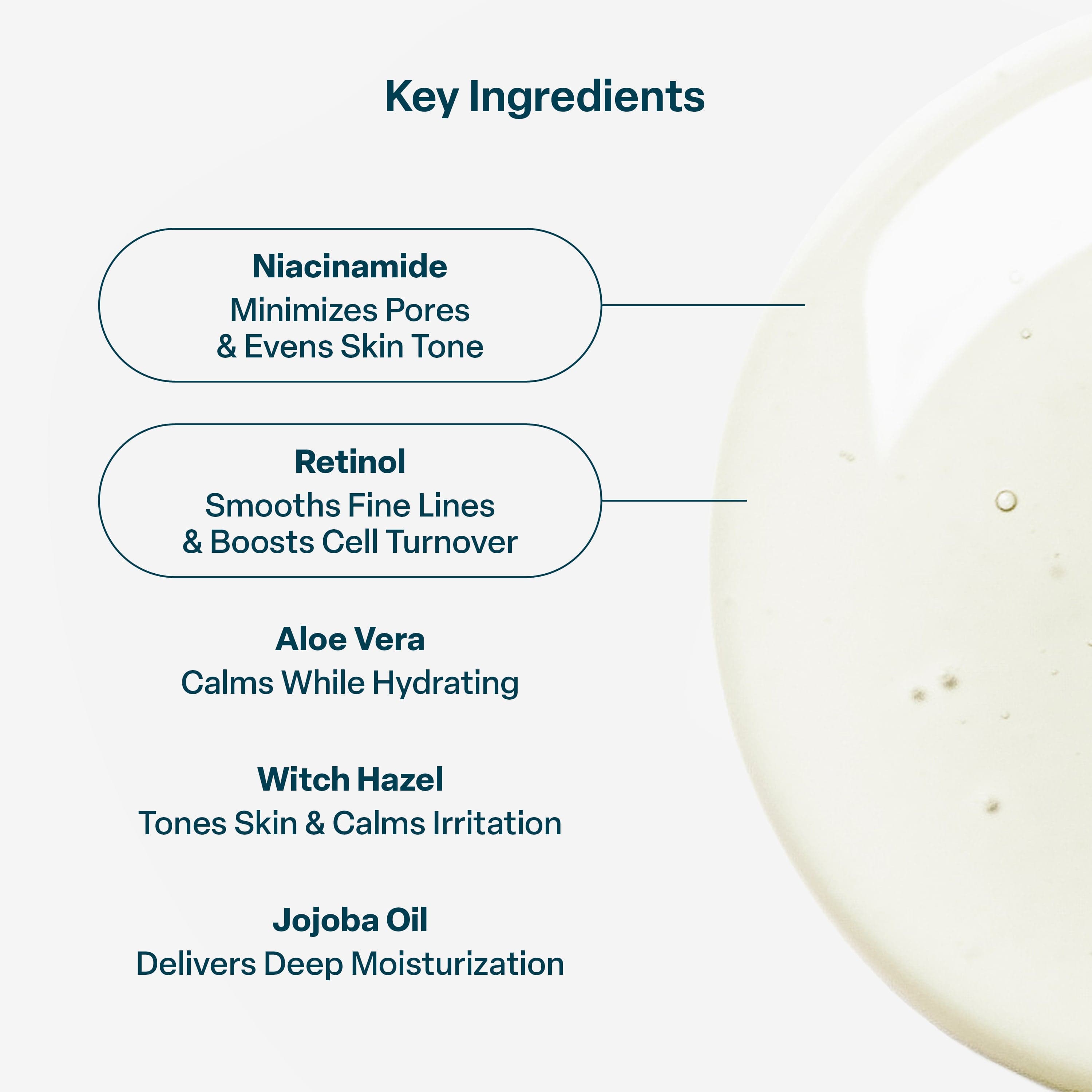5% Niacinamide + 1% Retinol Serum