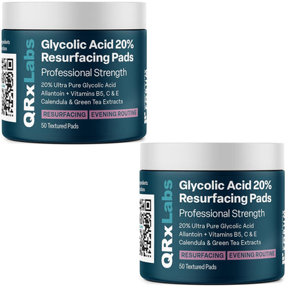 Glycolic Acid 20% Resurfacing Pads - 2PK