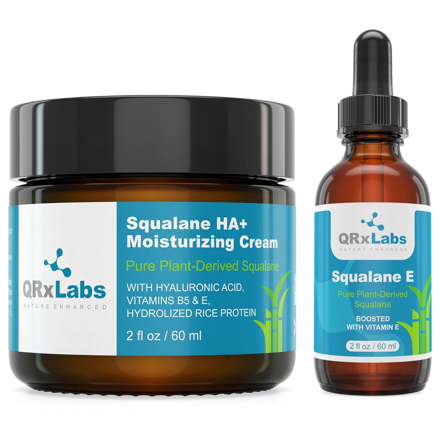 Squalane Duo: Oil &amp; Cream