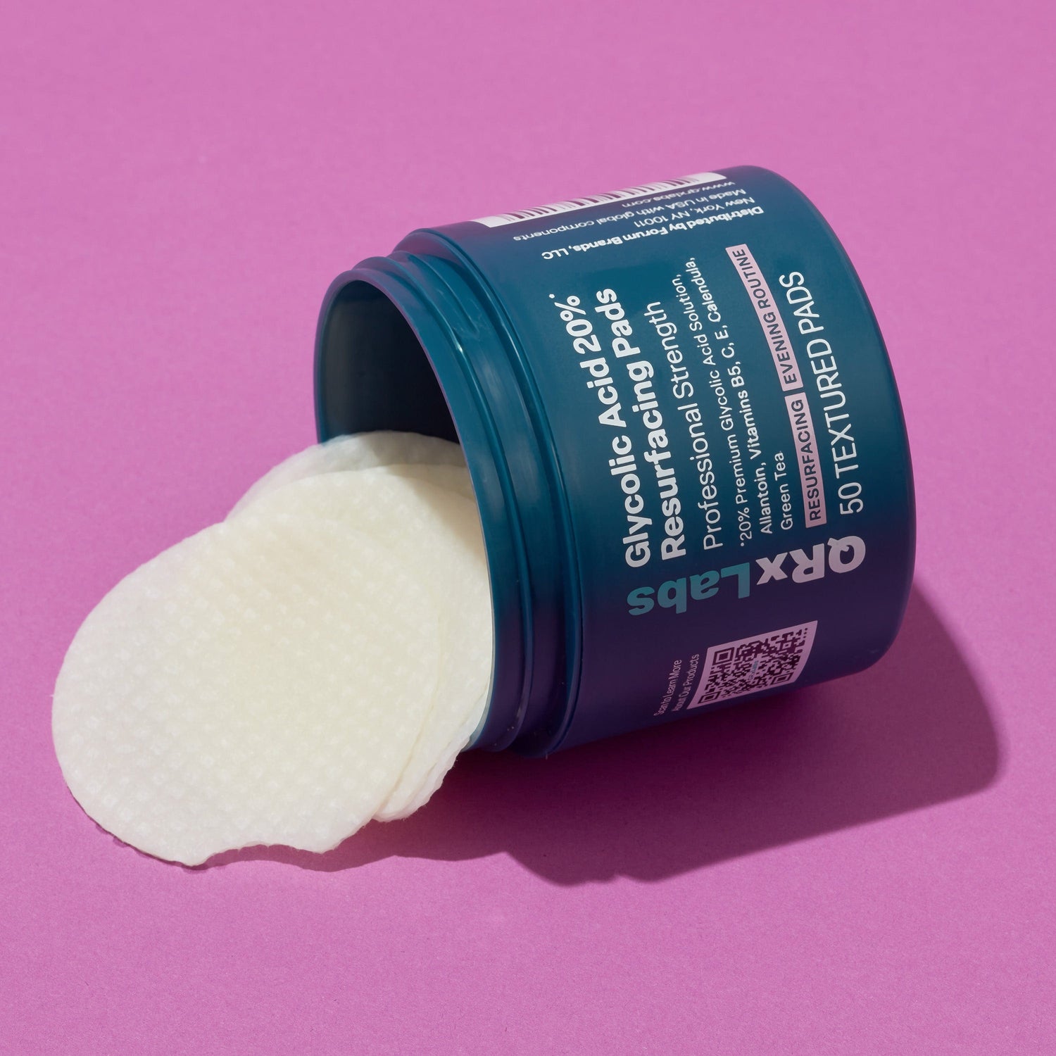 20% Glycolic Acid Resurfacing Pads - 2PK