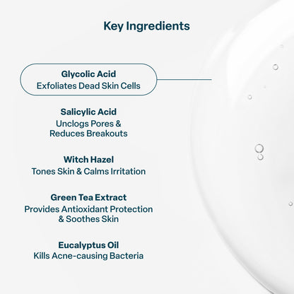 10/2 Glycolic/Salicylic Acid Acne Control Pads
