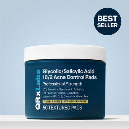 10/2 Glycolic/Salicylic Acid Acne Control Pads