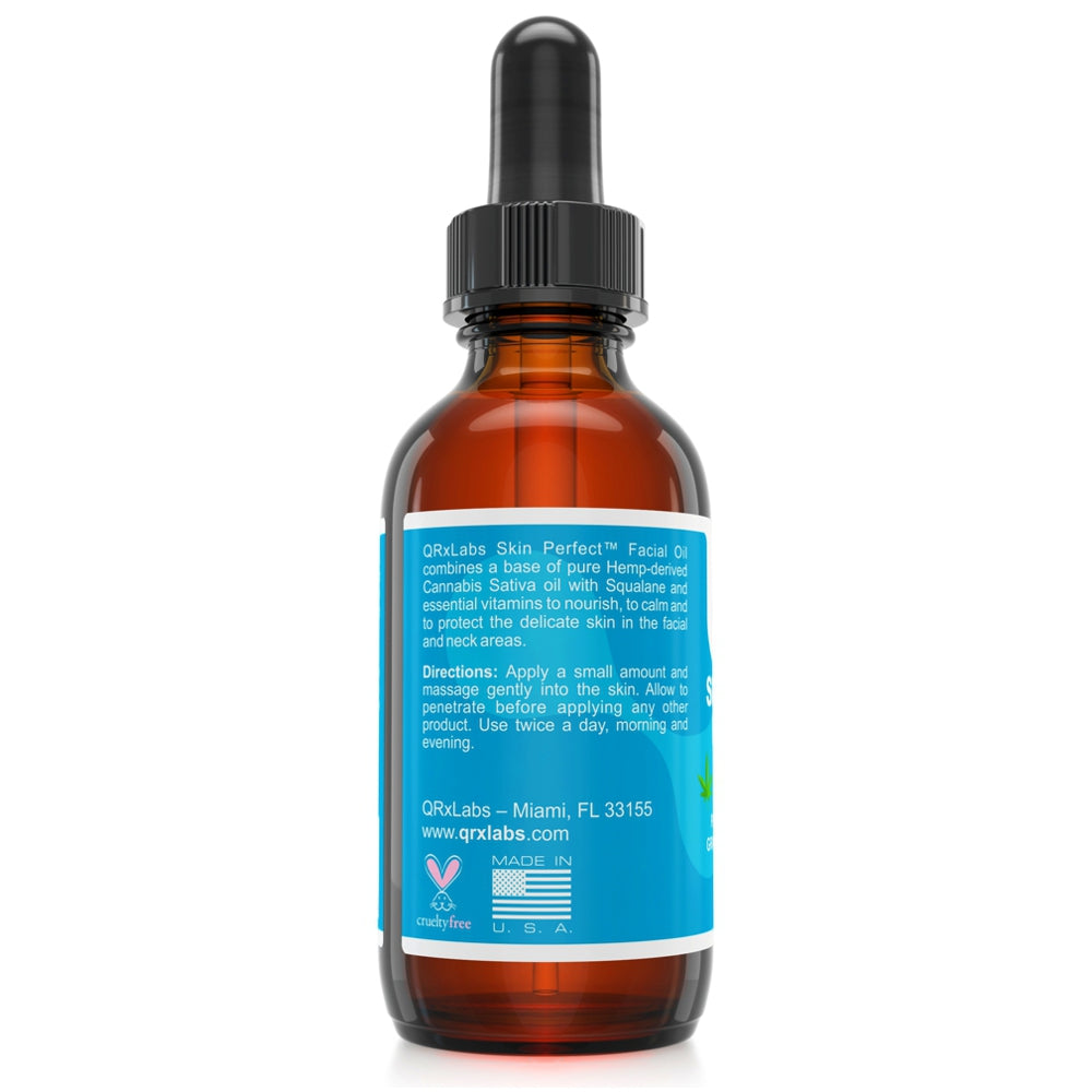 Skin Perfect Facial Oil   Pure Hemp-derived Cannabis Sativa Oil