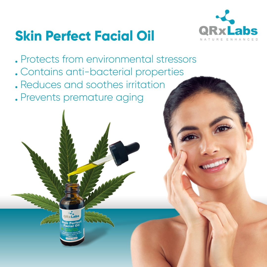 Skin Perfect Facial Oil   Pure Hemp-derived Cannabis Sativa Oil