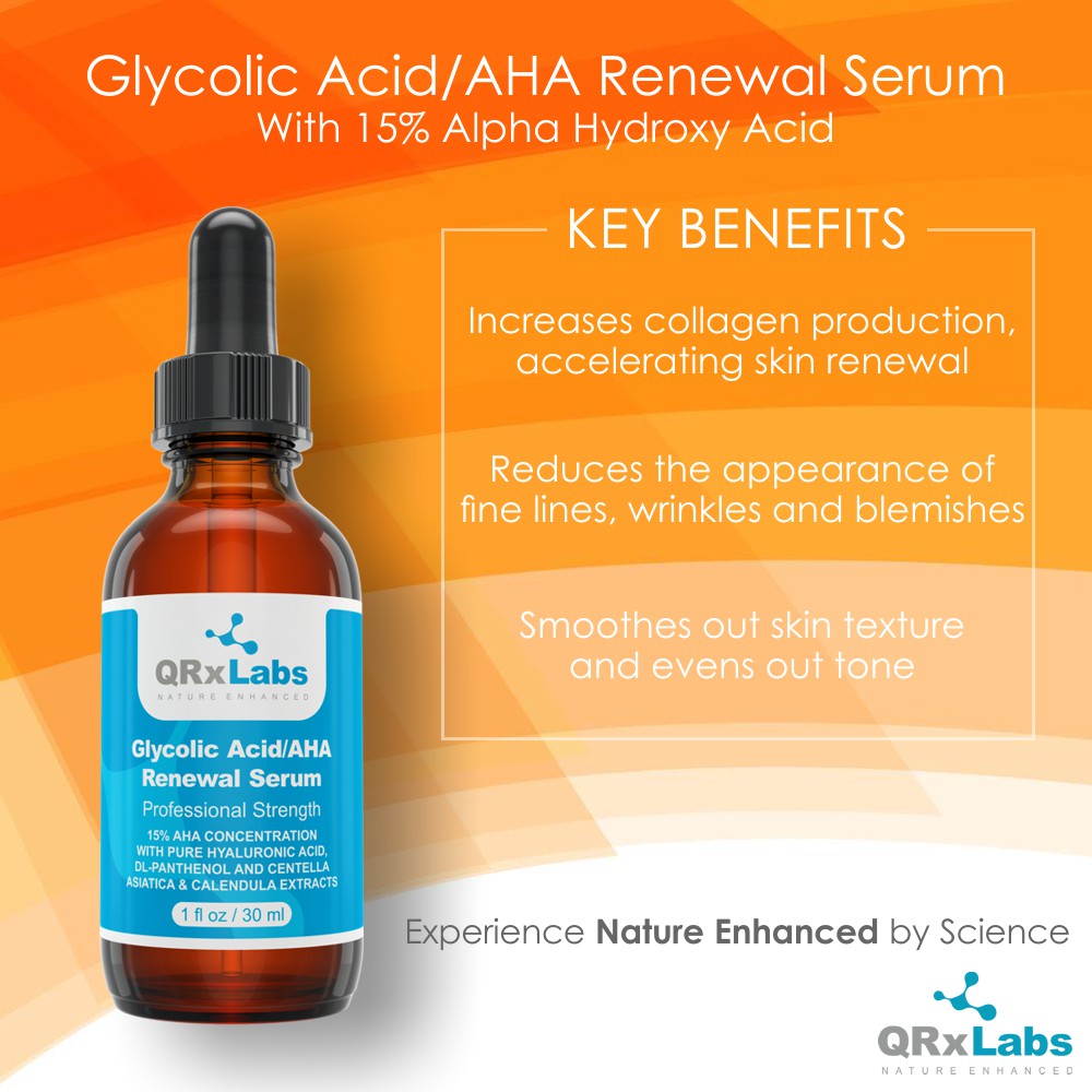 Glycolic on sale renewal serum